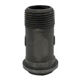 3/4″ Straight Swivel For Gas Meter – Black