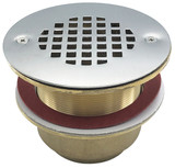 2″ IPS Extra Long Brass Urinal/Shower Strainer