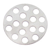 1 1/2″ Chrome-Plated Steel Flat Strainer