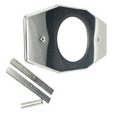 1-Hole Stainless Steel Shower Cover Plate