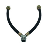 Rubber “Y” Hose Connector