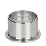 Stainless Steel Sanitary Clamp End Recessless Ferrule Clamp End
