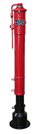 AWWA Indicator Post, Vertical