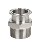 Stainless Steel Clamp End Male Adapter