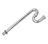 1 1/4″ Chrome-Plated Brass “S” Trap Less Cleanout