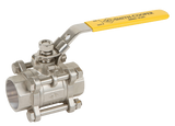 Series SC301 Socket Weld Stainless Steel 3PC Full Port Ball Valve