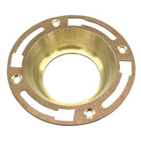 4″ X 3″ Brass Closet Flange For Lead