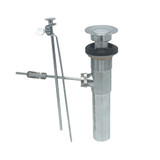 1 1/4″ Chrome-Plated Brass Pop-Up Waste