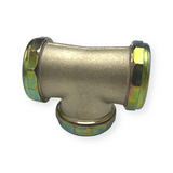 1 1/2″ Rough Brass Slip Tee
