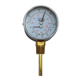 3 1/4″ Bottom Connection Tridicator 1/2″ NPT
