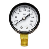 2″ 200 PSI Pressure Gauge