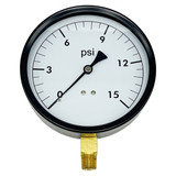 4 1/2″ 15 PSI Pressure Gauge