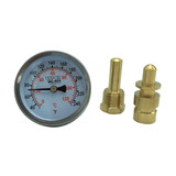 2″ Deluxe Snap Well Thermometer With 2 Wells