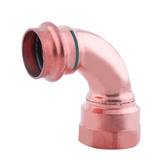 SCI Press Copper 90° FPT Female Elbow