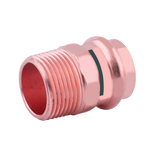 SCI Press Copper MPT Male Adapter
