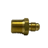 1/4″ X 3/8″ #48 Flare X MIP Adapter Less Nut