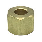 1/4″ #61 Brass Compression Nut