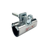 3/4 X 3″ Stainless Steel Wrap-Around Repair Clamp
