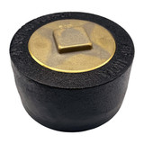 4″ Schedule 40 Push-On Cleanout Less Gasket with Raised Head Plug