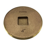 4″ Countersunk Head Brass Plug