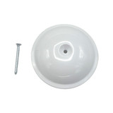 5″ Bell White ABS Cleanout Cover