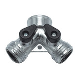 Siamese 3/4″ Hose Connection With Shut Off