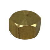 3/8″ #61 Brass Compression Cap (Lead-Free)