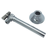 3/8″ OD X 1/2″ SWT Angle Quarter-Turn Compression Stop With 5″ Extension (Lead-Free)