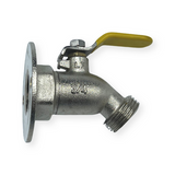 3/4″ FIP Chrome-Plated Quarter Turn Sillcock (Lead-Free)