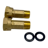 3/4″ Water Meter Coupling (Pair) (Lead-Free)
