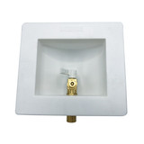 Plastic Ice Maker Box 1/4 Turn Stop (Lead-Free)