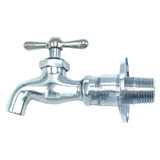 1/2″ Chrome Plated Adjustable Flange Plain End – (Lead-Free)