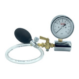 10 PSI Gas Test Assembly With Rubber Bulb