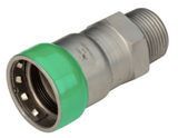 Merit Carbon Press Male Adapters EPDM