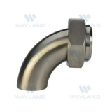 90° Weld x Plain Bevel Seat With Hex Nut (L2F)