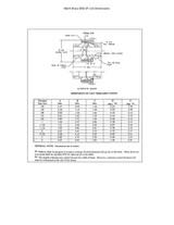 Stainless Steel Union MSS SP114 Dimensions