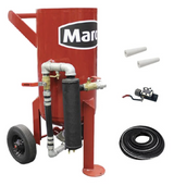 PART# 1002005PKB
2.0 Cu Ft L-Series Blast Pot w/ moisture separator, Bantam valve