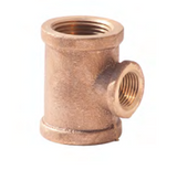 125# Lead Free Brass Reducing Tee