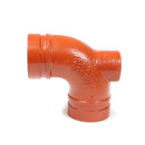 Grooved 90 Degree Drain Elbow