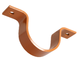 Copper Plated Two-Hole Pipe Strap Fig. 026CTG