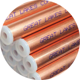 Copper Tube ACR Type L Cleaned & Capped