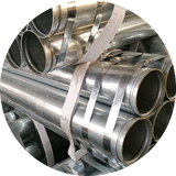 Domestic Galvanized Roll Grooved ERW X 21' Sch40 A53 Grade B
