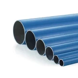 Blue Rigid Aluminum Pipe