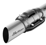 Grey Rigid Aluminum Pipe