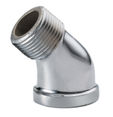 Leaded Import Chrome Plated 45° Street Elbow