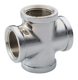 Leaded Import Chrome Plated Cross