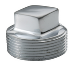 Leaded Import Chrome Plated Square Head Solid Plug