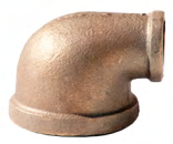 125# Leaded Brass Reducing 90 Degree Elbow