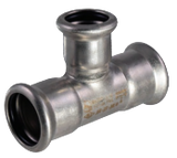 Merit Stainless Press Reducing Tee