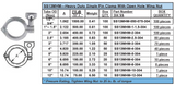Single Pin Heavy Duty Clamp 13MHM Dimensions